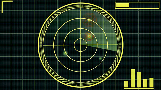 Radar or Sonar user interface HUD